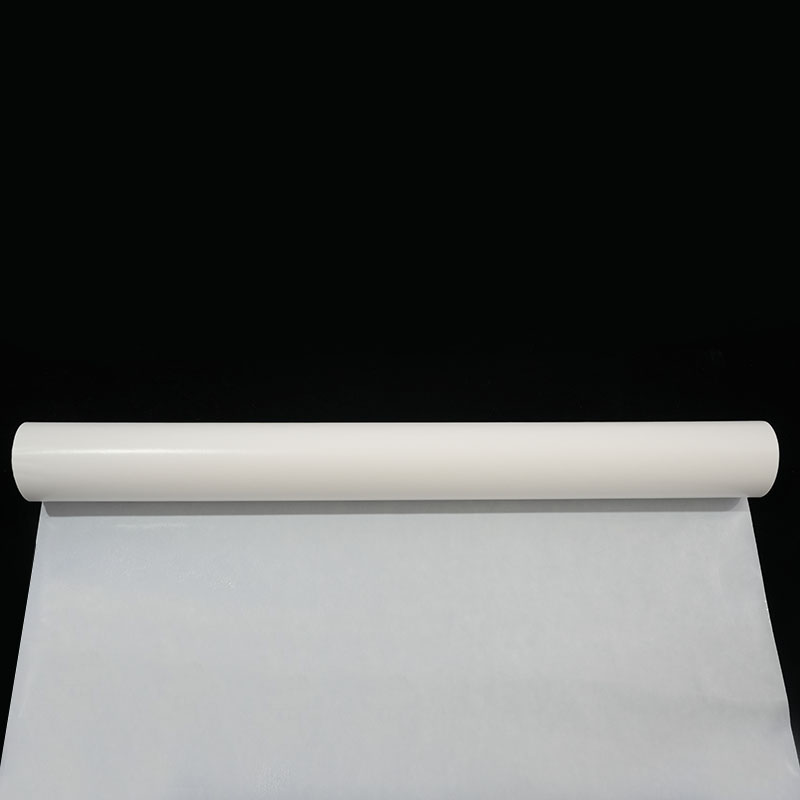 PES hot melt adhesive film with backing paper